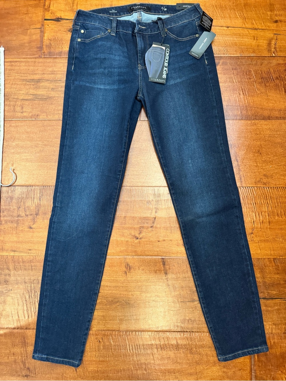 Liverpool Jeans Company Dark Blue Skinny Jeans NWT